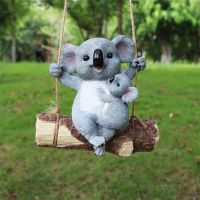 Resin Koala Bear Garden Statue Outdoor Yard Tree Decoration Creative Animal Sculpture for Home Courtyard Decor Art Ornament Gift