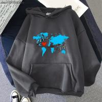 Sturniolo Triplet Hoodie LetS Trip Map Matt Nick Kaus Grafis Kartun Pakaian Pullover Atasan Grup Musik Pria Wanita Size Xxs-4Xl