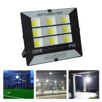 SmartPhonemall 200W 6500K Cool White LED Waterproof Flood Light