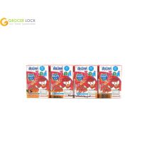 ดัชมิลล์คิดส์:นมเปรี้ยวยูเอชทีรสสตรอเบอร์รี่ 90mlX4pcs (Dutch Mill Kids:Drinking Yoghurt UHT Milk Strawberry 90mlX4pcs)