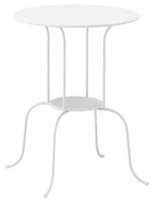 LINDVED Side table, white  Size 50x68 cm (ลินด์เวียด โต๊ะข้าง, ขาว 50x68 ซม.)