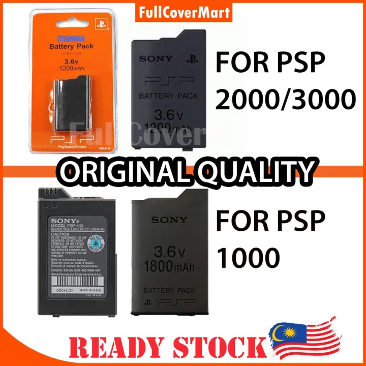 ⭐️READY STOCK⭐️PSP BATTERY 1000 2000 3000 Model  1200mAh High Quality  PSP-3001 PSP-110 Slim Battery | Lazada Singapore
