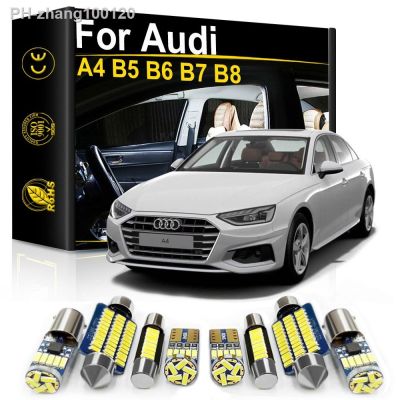 ✿ For Audi A4 B5 B6 B7 B8 1996 2000 2002 2003 2005 2007 2009 2010 2012 2014 2015 Accessories Car Interior LED Light Canbus Bulbs