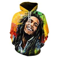 2022 New Hooded Sweater B-Bob Marleys 3D Men/womens Sweatshirt Street Hip Hop Casual Style