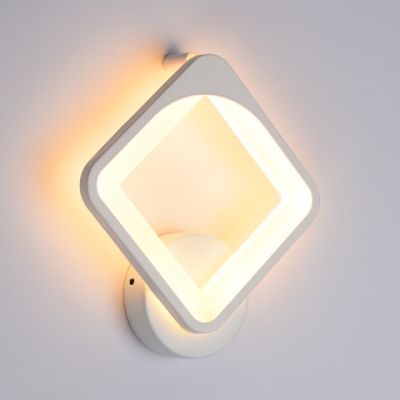 Butterfly Leaf Wall Light LED Aluminium wall light rail project Square LED wall lamp bedside room bedroom wall lamps arts 220v
