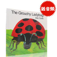 Original English picture book the Grouchy lady bug angry Ladybug Eric Carle grandpa Carl paperback big open Wu minlan book list childrens Enlightenment picture book
