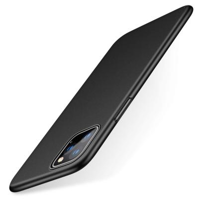 สลิมฟิต iPhone 11 Pro กรณีพลาสติกแข็งบางเฉียบเต็มฝาครอบป้องกันด้วยพื้นผิวด้านกรณีโทรศัพท์สำหรับ iPhone 11 Pro 5.8 นิ้ว (2019)
