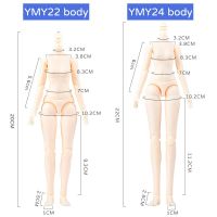 Obitsu24 YMY22 J55ตุ๊กตาเด็กผู้หญิงข้อต่อเลื่อนได้22ซม. สำหรับ GSC, Blyth,ICY,1/6ตุ๊กตา Bjd อะไหล่หัวหุ่นของเล่นมือ