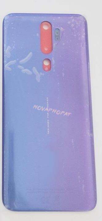 novaphopat-สำหรับ-oppo-a5-2020-cph1933-cph1931-cph1943-cph1959-a11x-a9-a11ฝาหลังฝาหลังครอบแบตเตอรี่ประตูเคสปลอกหุ้ม