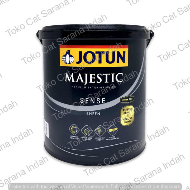 Jotun Majestic Sense White 25 Lt 4 Kg Cat Tembok Dalam Interior Cat Jotun 4kg Warna Putih 2864