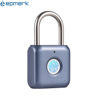 [electronicshop]มินิลายนิ้วมือกุญแจ USB ชาร์จลายนิ้วมือล็อค20ลายนิ้วมือ IPX2 Splashproof Anti-Theft Security Padlocks สำหรับประตูจักรยานกระเป๋าเดินทางกระเป๋าเป้สะพายหลัง Cabinet