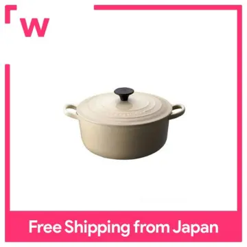 Buy Le Creuset Cast Hollow Pot Cocotte Rondo 22 cm Matte Black Gas IH Oven  Compatible [Japan Regular Sale] from Japan - Buy authentic Plus exclusive  items from Japan