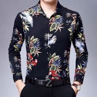 New mens shirt ถูกคุณภาพดี ! เสื้อเชิ้ตเกาหลีชาย ลายสุดฮิต ถูกสุดใน เสื้อเชิ้ต ปกเชิ้ตเสื้อผ้าแฟชั่นชายหาดเสื้อชายห