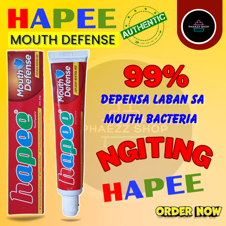 Hapee Toothpaste Explosive Menthol Red 50ml Lazada PH
