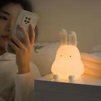 ซิลิโคนไฟกลางคืน Colaxi หลอดไฟ LED อุ่นสีขาวหรี่ได้2600K สำหรับตั้งแคมป์นอนหลับ
