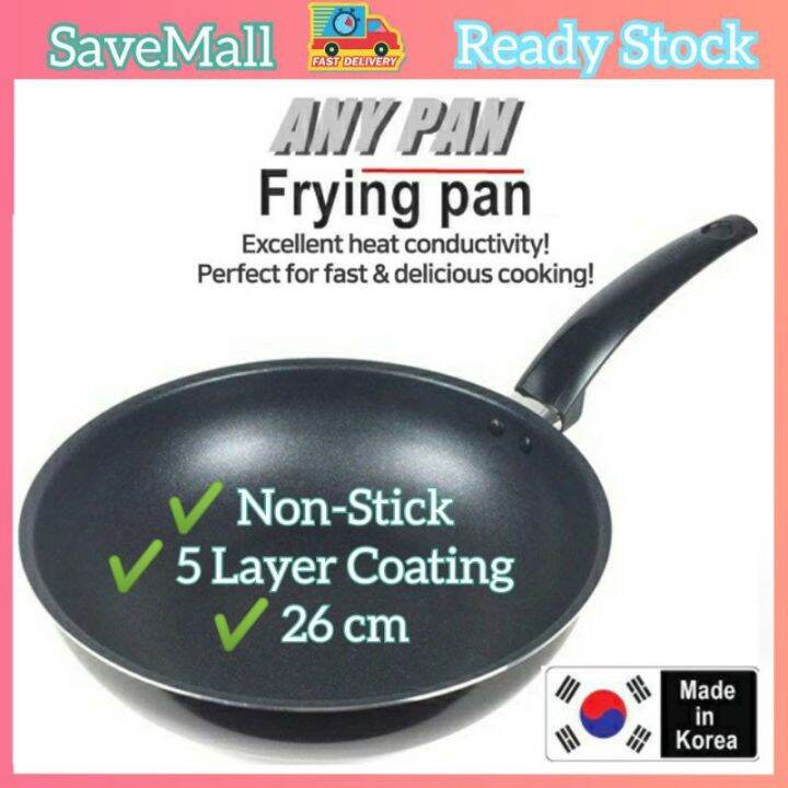 🔥MALAYSIA SET🔥 26cm Standard Cooking Pot Pan Stone Coating Deep Fry Non