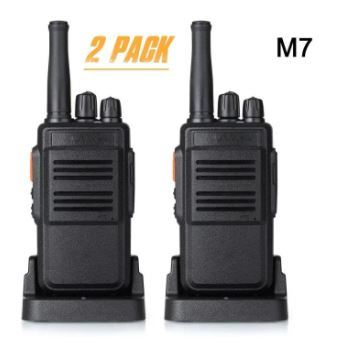 วิทยุสื่อสาร Baofeng M7 Walkie Talkie Professional FM Transceiver UHF Two Way Radio Set of 2Pcs.