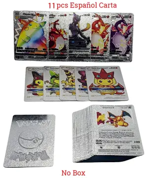 New 21x15cm Pokemon Cards English 30PCS Pikachu Rare Battle Game Card Shiny  Vstar Vmax GX Energy Card Collection Children Toy