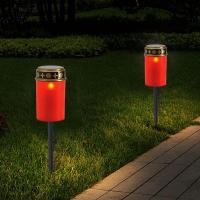 Outdoor Solar Electronic Candle Light Rainproof Flameless Grave Cemetery Ritual Garden Lawn Lighting Light Outdoor Lighting