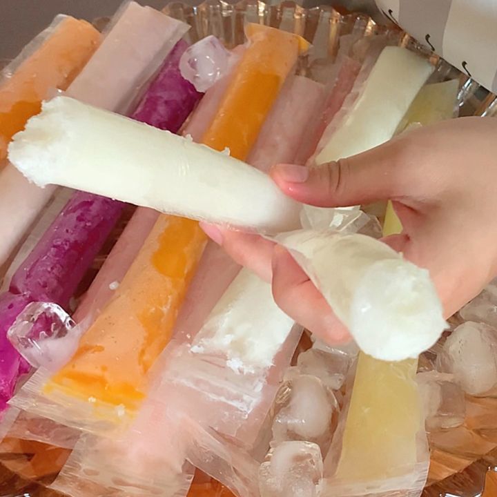 20-50pcs-disposable-ice-pop-molds-bags-with-foldable-funnel-ziplock-bag-homemade-ice-cream-tubes-juice-jelly-ice-fruit-mould-ice-maker-ice-cream-mould