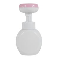 Flower Liquid Soap Dispenser Stamp Hand Soap Pump Bottle Floral Foam Bubbler Handsoup Plastic Bathroom Trip Travel