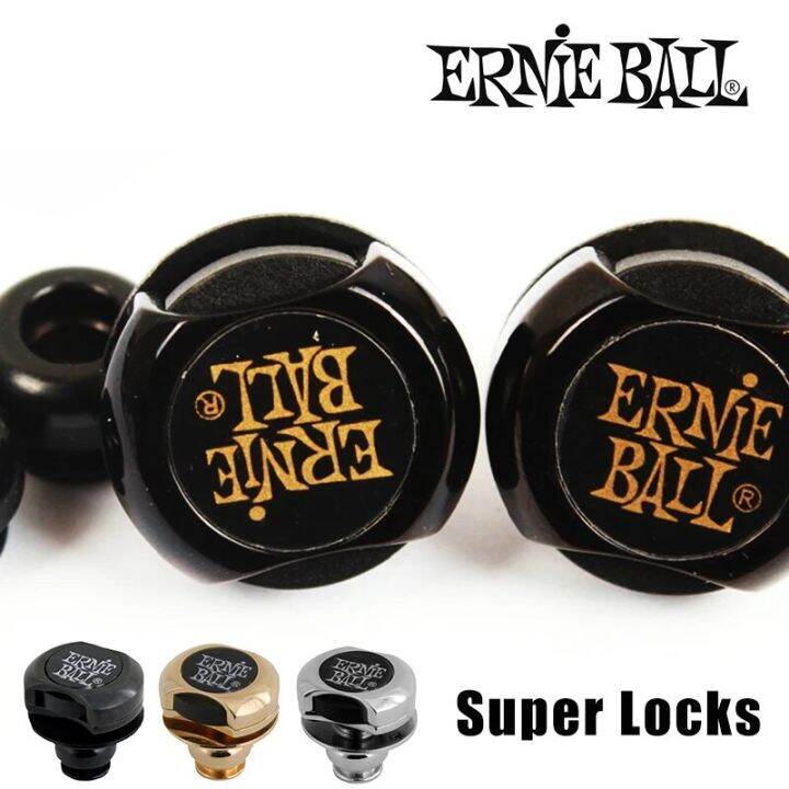 【Official Authentic】 Original Ernie Ball Super Locks/ Guitar Strap