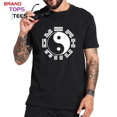 Boutique T-Shirt Chinese Chi Eight Diagrams Sportswear Printed Men T Shirt Mens Tshirt Short Sleeve Cotton Tops Tee