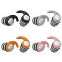 Silicone Sleeping Earplugs Canceling Noise 3 Layers Swimming Ear Plugs Reduction Soundproof Lightweight Swim Pool Accessories