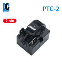 110โวลต์220โวลต์สแตนเลส PTC-2ชุด2 Pins เริ่มต้นรีเลย์เครื่องปรับอากาศตัวเก็บประจุตู้เย็น