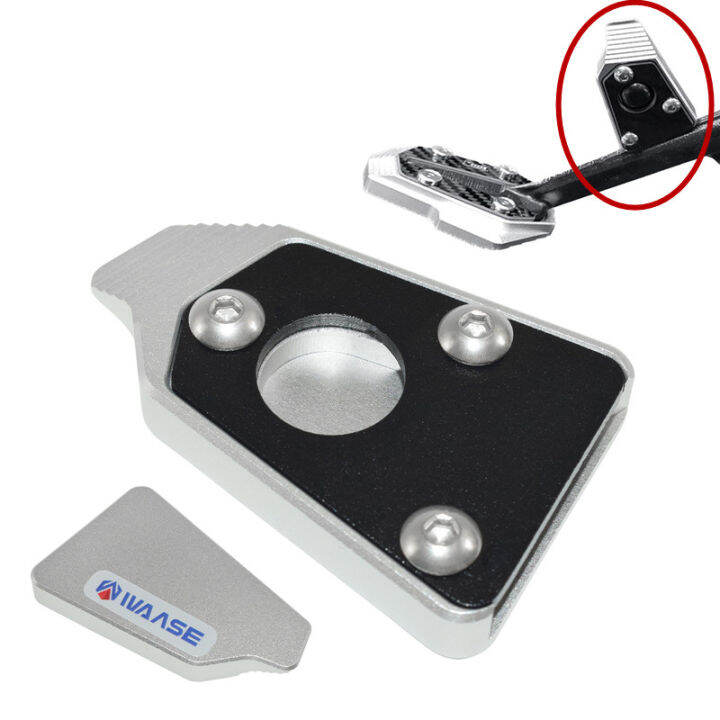 Motorbike Side Stand Extension Pad Kickstand Auxiliary For Honda