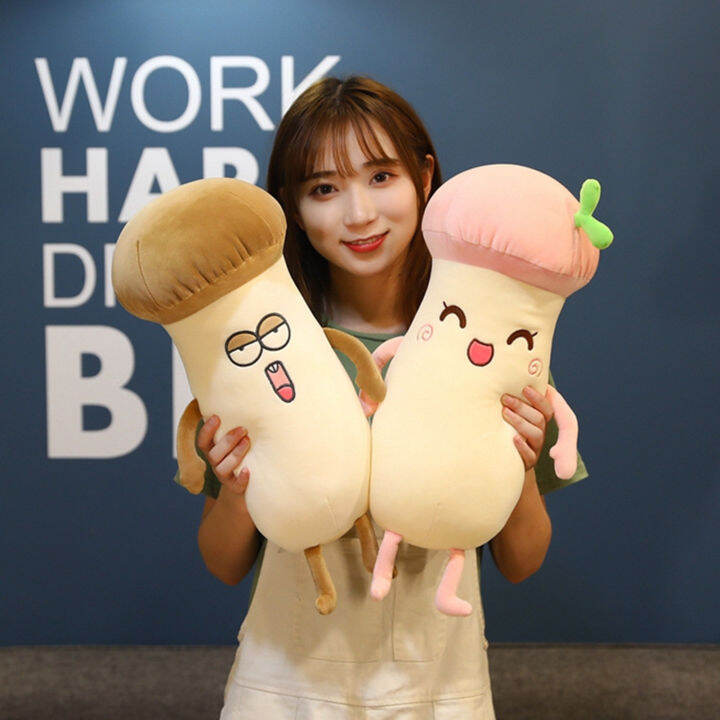 ตุ๊กตาหนานุ่มปักลายดอกไม้สำหรับตกแต่งหอพัก-boneka-mainan-รูปเห็ดตัวการ์ตูนตัวการ์ตูนแบบเด้งได้อย่างรวดเร็วทำจากผ้าฝ้าย-pp