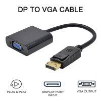 Kabel adaptor DP ke VGA asli 1080P kabel konverter port ke VGA untuk HDTV Monitor MacBook proyektor PC adaptor komputer