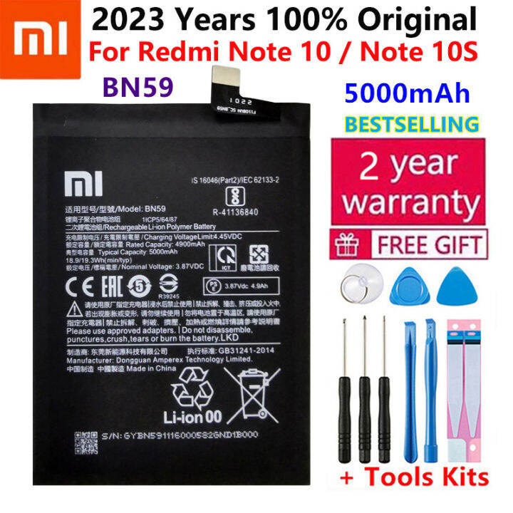 2023 Years 100 Original High Quality New BN59 5000mAh Xiaomi Redmi ...