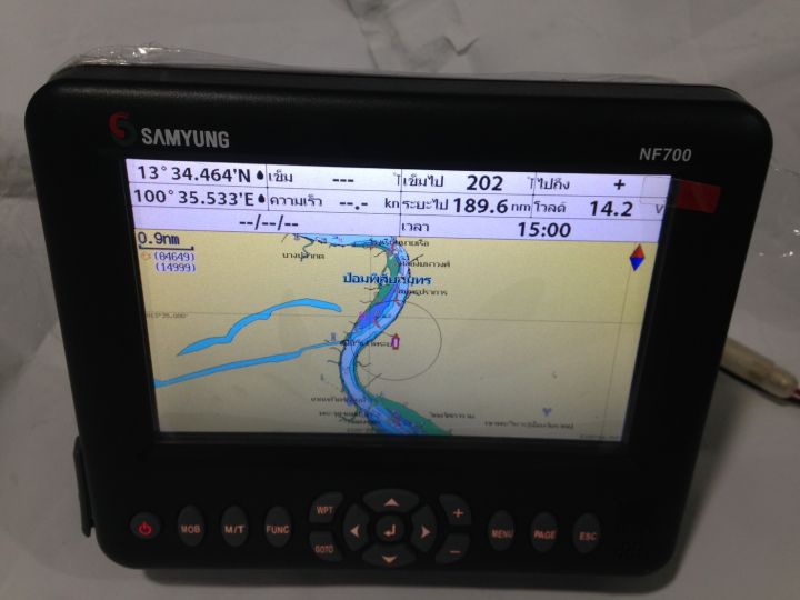 ดาวเทียม-gps-ซาวเดอร์เครื่องหาปลา-samyung-nf700-จอ7นิ้ว-เมนูภาษาไทย