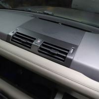 【hot】 Car Central Air Conditioning Outlet Frame Trim Cover Rover 110 2020 2021 2022 2023 Accessories