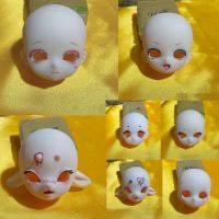 【YF】 1/6 BJD Doll Head With makeup Resin Material Lovely Girl Accessories For Children Gifts