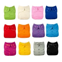 2020 New Washable Eco-Friendly Cloth Diaper Adjustable Nappy Reusable Cloth Diapers Fit 0-2Years 3-13kg Baby Cloth Diapers