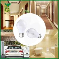 DGTT E27กลางคืน/B22 AC 85-265V โคมไฟ LED เซ็นเซอร์วัดรังสีอินฟาเรดหลอดไฟอัจฉริยะหลอดไฟตรวจจับการเคลื่อนไหวเปิด/ปิดอัตโนมัติ