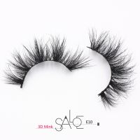 Eyelashes 3D Mink Lashes Luxury Hand Made Mink Eyelashes Medium Volume Cruelty Free Mink False Eyelashes Upper Lashes Makeup E10