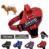 【FCL】► Dog Harness Personalized Reflective Small Medium Large Dogs Breathable Mesh No Pull