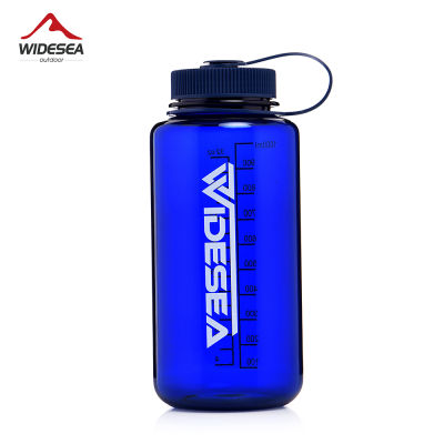 Widesea Camping 1100ml Tritan Water Bottle for Drinking Sport BPA Free Army Flask Outdoor Cup Mug Tableware Tourism Hiking