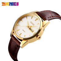 SKMEI Fashion Mens Watches Top Brand Luxury Calendar Display Watch Men 3Bar Waterproof Quartz Wristwatches Relogio Feminino 9073