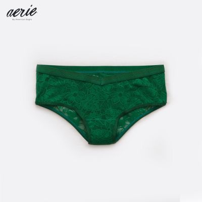 Aerie Mesh Palm Lace Cheeky Underwear กางเกง ชั้นใน ผู้หญิง ลายลูกไม้ (AUD 077-6867-366)