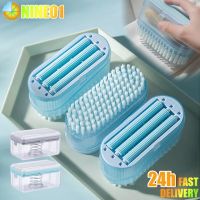 Soap Dishes Hand-Free Rubbing Foaming Soap Box Multifunctional Soap Box Roller Brush Type Household Storage Bathroom Products Soap Dishes