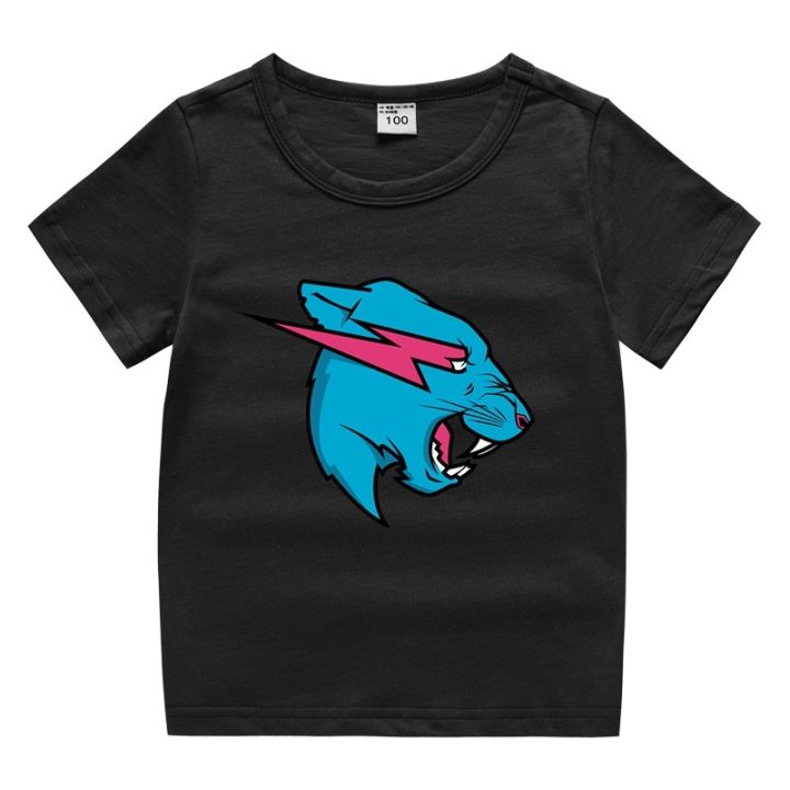 mr-beast-lightning-cat-เสื้อแจ็กเก็ต-แขนสั้น-แฟชั่นฤดูร้อน-สําหรับเด็ก