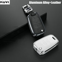 Alloy Leather Car Key Case Cover Shell For KIA Rio 3 Soul Optima Ceed K2 K5 Cerato Sportage Hyundai Elantra Accent i20 i30 ix35