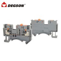 № DEGSON DS4-MT-01P-11-00ZH PUSH IN DESIGN SPRING TYPE KNIFE DISCONNECT TERMINAL BLOCK IN NS35 DIN PHOENIX CONTACT PT 4-MT 3211933