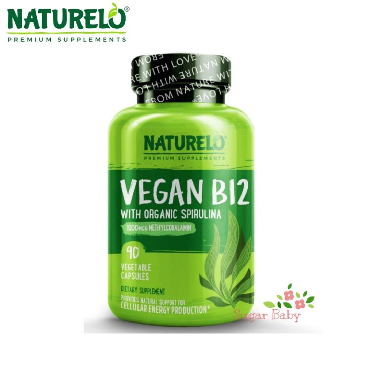 naturelo-vegan-b12-with-spirulina-90-capsules-วิตามินบี-12-ผสมสไปรูลิน่า-90-วีแกนแคปซูล