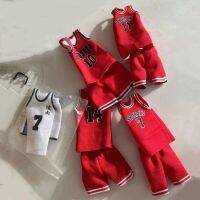 1/12 Scale Jersey Basketball Suit Sleeveless Vest Shorts Sportswear Model use for 6 inches Action Figure Male Body Dolls