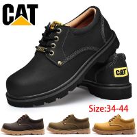 Caterpillar 1904เครื่องมือข้อต่ำรองเท้า Martin ผู้ชายและผู้หญิงหนังกันน้ำลื่นรองเท้า Martin